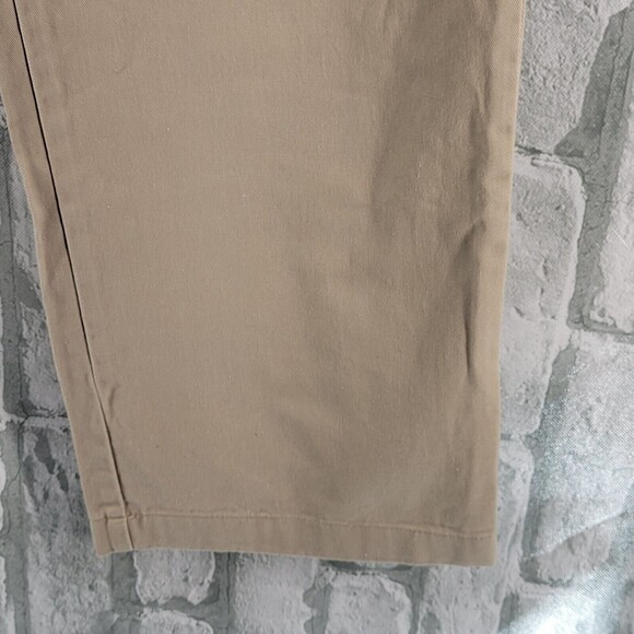 Schaefer Outfitters Ranchwear Trousers Chino Pants Flat Front Twill Khaki 40x34 - Picture 5 of 13